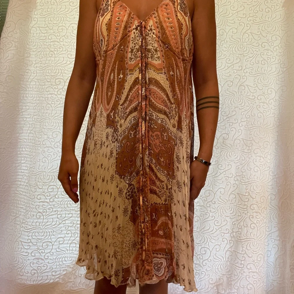 Boho Sleeveless Dress - Picture 2 of 6